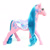 Size: 1000x1000 | Tagged: safe, mayfair, earth pony, pony, g1, adorafair, blue mane, curly mane, cute, dream beauties, eyeshadow, female, flower, long mane, makeup, mare, photo, rose, saddle, simple background, solo, tack, toy, white background