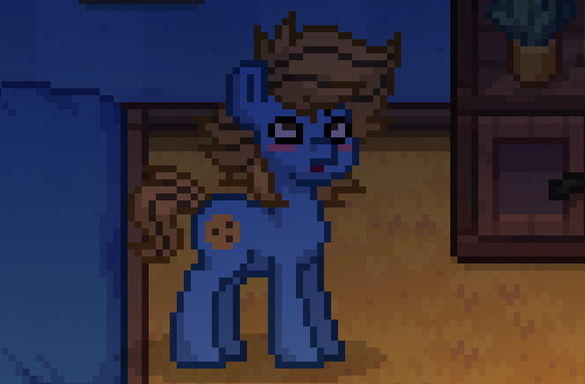 3180246 Suggestive Oc Oc Blue Cookie Earth Pony Pony Pony Town