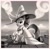 Size: 2048x2017 | Tagged: safe, alternate version, artist:brdte, rarity, pony, unicorn, g4, black and white, clothes, dock, dress, ear piercing, earring, female, grayscale, hat, high res, jewelry, lidded eyes, looking at you, mare, monochrome, ocean, open mouth, open smile, photo, pier, piercing, raised hoof, raristocrat, rose dewitt bukater, smiling, smiling at you, solo, tail, titanic, water