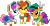 Size: 736x384 | Tagged: safe, artist:hazy skies, apple bloom, scootaloo, sweetie belle, earth pony, pegasus, pony, unicorn, g4, my little pony: friendship is magic, on your marks, clothes, cowgirl outfit, cutie mark crusaders, female, filly, foal, lederhosen, pixel art, simple background, transparent background, trio