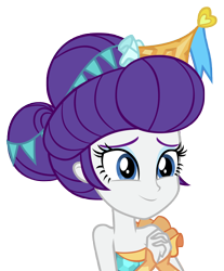 Size: 8294x10010 | Tagged: safe, artist:andoanimalia, rarity, human, equestria girls, equestria girls specials, g4, my little pony equestria girls: better together, my little pony equestria girls: rollercoaster of friendship, absurd resolution, beautiful, cute, description is artwork too, female, raribetes, simple background, smiling, solo, touched, transparent background, vector