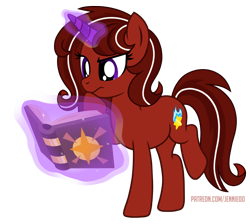 Size: 1000x895 | Tagged: safe, oc, oc only, oc:rose star, pony, unicorn, book, magic, show accurate, simple background, solo, thinking, transparent background, vector, walking