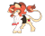 Size: 2500x2000 | Tagged: safe, artist:euspuche, oc, oc only, oc:raspberry, pony, unicorn, clothes, female, flirting, high res, looking at you, pose, raba-pony, simple background, smiling, transparent background