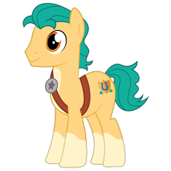 Size: 1200x1200 | Tagged: safe, artist:prixy05, hitch trailblazer, earth pony, pony, g4, g5, g5 to g4, generation leap, male, simple background, solo, stallion, transparent background, vector