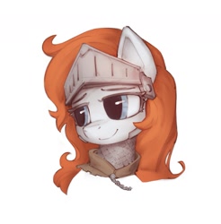 Size: 1557x1585 | Tagged: safe, artist:quotepony, oc, oc only, pony, armor, female, helmet, knight, mare, simple background, solo, white background