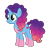 Size: 1200x1200 | Tagged: safe, artist:prixy05, misty brightdawn, pony, unicorn, g4, g5, female, g5 to g4, generation leap, mare, rebirth misty, simple background, solo, transparent background