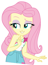 Size: 6568x8933 | Tagged: safe, artist:andoanimalia, fluttershy, human, equestria girls, equestria girls specials, g4, my little pony equestria girls: better together, my little pony equestria girls: spring breakdown, cruise outfit, female, simple background, skinny, solo, stupid sexy fluttershy, thin, transparent background, vector