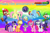 Size: 3000x2000 | Tagged: safe, artist:dashiesparkle, artist:magical-mama, artist:user15432, applejack, fluttershy, pinkie pie, rainbow dash, rarity, spike, twilight sparkle, alicorn, dragon, earth pony, human, pegasus, pony, unicorn, g4, anniversary, crossover, glowing, gradient background, happy anniversary, high res, looking at you, luigi, mane seven, mane six, mario, mario & luigi, mario & luigi: dream team, rainbow background, smiling, smiling at you, sparkles, sparkly background, stone, super mario bros., twilight sparkle (alicorn)