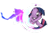 Size: 1037x771 | Tagged: safe, artist:transparentjiggly64, twilight sparkle, alicorn, pony, g4, 3d, rolling, simple background, solo, transparent background, twiball, twilight sparkle (alicorn)