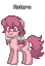 Size: 704x1024 | Tagged: safe, oc, oc only, oc:asterm, pegasus, pony, pony town, pegasus oc, simple background, solo, transparent background