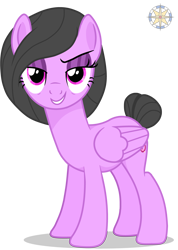 Size: 4000x5607 | Tagged: safe, artist:r4hucksake, oc, oc only, oc:violet midnight, pegasus, pony, female, mare, simple background, solo, transparent background