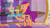 Size: 3072x1727 | Tagged: safe, screencap, sunny starscout, earth pony, pony, g5, my little pony: tell your tale, sparkle school, spoiler:g5, spoiler:my little pony: tell your tale, drink, female, mane stripe sunny, mare, open mouth, smoothie, smoothie truck, solo