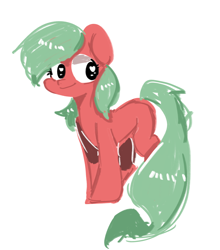 Size: 1364x1551 | Tagged: safe, artist:fancytwily, oc, oc only, earth pony, pony, heart, heart eyes, simple background, solo, white background, wingding eyes