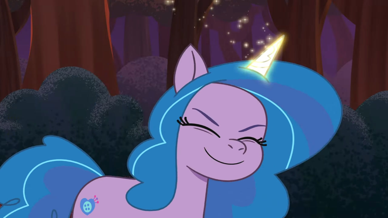 #3182911 - safe, screencap, izzy moonbow, pony, unicorn, g5, my little ...