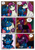 Size: 2480x3508 | Tagged: safe, artist:dsana, fizzlepop berrytwist, tempest shadow, oc, oc:lullaby dusk, oc:thistledown, earth pony, pegasus, pony, unicorn, comic:a storm's lullaby, g4, bandage, carrying, eyepatch, female, firewood, forehead kiss, high res, hug, kissing, mare, scar, whispering, zoom