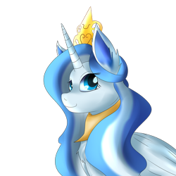 Size: 894x894 | Tagged: safe, artist:schnixer, oc, oc only, oc:princess argenta, alicorn, pony, argentina, bust, female, jewelry, mare, nation ponies, ponified, portrait, regalia, simple background, solo, transparent background