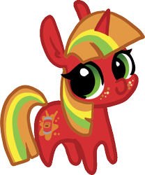 Size: 474x569 | Tagged: safe, artist:nootaz, oc, oc only, oc:soup, pony, unicorn, freckles, looking at you, original character do not steal, simple background, smiling, solo, transparent background
