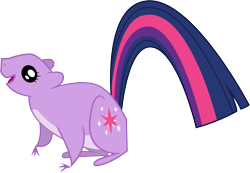 Size: 3694x2553 | Tagged: safe, artist:ambits, twilight sparkle, squirrel, g4, .ai available, high res, simple background, solo, species swap, transparent background, vector