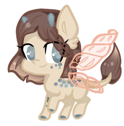 Size: 405x412 | Tagged: safe, artist:oniiponii, oc, oc only, earth pony, pony, commission, earth pony oc, eyelashes, female, mare, raised hoof, simple background, solo, transparent background, ych result
