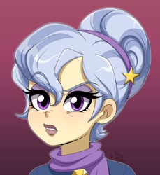 Size: 3000x3275 | Tagged: safe, artist:ameliacostanza, oc, human, equestria girls, g4, bust, female, high res, portrait, solo