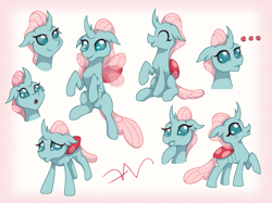 Size: 3329x2489 | Tagged: safe, artist:swasfews, ocellus, changedling, changeling, g4, ..., high res, solo