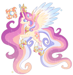 Size: 1015x1044 | Tagged: safe, artist:shebasoda, oc, oc only, oc:queen aurelia, alicorn, pony, alicorn oc, armor, blue eyes, body markings, closed mouth, colored eyelashes, colored pupils, colored wings, countershading, crown, ethereal hair, ethereal mane, ethereal tail, facial markings, female, flying, gradient horn, gradient legs, gradient mane, gradient tail, gradient wings, hoof shoes, horn, horn ring, jewelry, long mane, long tail, mare, multicolored wings, pale belly, peytral, regalia, ring, simple background, smiling, solo, sparkly mane, sparkly tail, spread wings, tail, transparent background, wing armor, wings