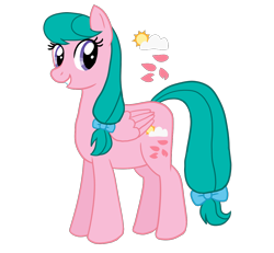 Size: 1300x1200 | Tagged: safe, artist:labyrinthine, oc, oc only, oc:may, pegasus, pony, month ponies, purple eyes, simple background, solo, transparent background, turquoise mane