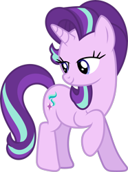 Size: 5851x7854 | Tagged: safe, artist:starryshineviolet, starlight glimmer, pony, unicorn, g4, absurd resolution, bedroom eyes, female, mare, simple background, smiling, solo, transparent background, vector