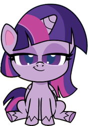 Size: 542x752 | Tagged: safe, edit, edited screencap, editor:pascalmulokozi2, screencap, twilight sparkle, alicorn, pony, g4.5, my little pony: pony life, background removed, female, looking at you, mare, not a vector, simple background, sitting, solo, transparent background, twilight sparkle (alicorn)
