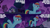 Size: 2000x1125 | Tagged: safe, edit, edited screencap, editor:quoterific, screencap, rainbow dash, spike, twilight sparkle, alicorn, dragon, pegasus, pony, 28 pranks later, g4, cookie, cookie zombie, food, night, ponyville, statue, twilight sparkle (alicorn)