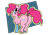 Size: 2388x1668 | Tagged: safe, artist:steelsoul, pinkie pie, earth pony, pony, g4, :p, balloonbutt, blushing, butt, chest fluff, clothes, colored hooves, dock, looking at you, plot, ponytail, simple background, socks, tail, tongue out