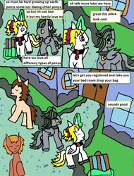 Size: 1313x1729 | Tagged: safe, artist:ask-luciavampire, oc, alicorn, bat pony, earth pony, pony, unicorn, canterlot, comic, tumblr