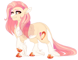 Size: 3500x2700 | Tagged: safe, artist:gigason, oc, oc:peach dream, earth pony, pony, cloven hooves, female, high res, mare, simple background, solo, transparent background