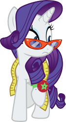 Size: 3000x5538 | Tagged: safe, artist:cloudy glow, rarity, pony, unicorn, fake it 'til you make it, g4, .ai available, female, horn, mare, simple background, solo, transparent background, vector