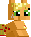 Size: 31x37 | Tagged: safe, artist:langtanium, applejack, earth pony, pony, g4, pixel art, simple background, sitting, solo, transparent background