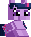 Size: 31x37 | Tagged: safe, artist:langtanium, twilight sparkle, alicorn, pony, g4, pixel art, simple background, sitting, solo, transparent background, twilight sparkle (alicorn)