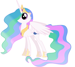 Size: 5383x4821 | Tagged: safe, artist:ambits, princess celestia, cat, pony, g4, .ai available, alternate cutie mark, simple background, solo, transparent background, vector