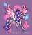 Size: 960x1015 | Tagged: safe, artist:squiggleliggle, princess flurry heart, alicorn, pony, g4, adult flurry heart, colored, colored wings, concave belly, crown, eye clipping through hair, eyelashes, female, gradient wings, heart, heart background, hoof shoes, jewelry, mare, older, older flurry heart, princess shoes, raised hoof, regalia, signature, slender, solo, spread wings, thin, turned head, wings