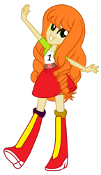 Size: 380x656 | Tagged: safe, artist:spiralofficialartsyt, oc, oc only, human, equestria girls, g4, base used, boots, shoes, simple background, solo, transparent background