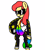 Size: 3023x3351 | Tagged: safe, artist:professorventurer, oc, oc:power star, pegasus, pony, bipedal, chest fluff, clothes, female, folded wings, helmet, high res, jumpsuit, mare, mario kart, mario kart 64, pegasus oc, racer, rainbow, rule 85, smiling, sunglasses, super mario 64, super mario bros., wings, zipper