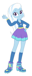 Size: 1900x4488 | Tagged: safe, artist:gmaplay, trixie, human, equestria girls, equestria girls specials, g4, my little pony equestria girls: better together, my little pony equestria girls: forgotten friendship, blue socks, boots, clothes, cute, diatrixes, female, shoes, simple background, skirt, socks, solo, transparent background