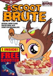 Size: 600x862 | Tagged: source needed, safe, artist:theratedrshimmer, scootaloo, pegasus, pony, g4, cereal, food, solo