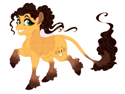 Size: 3600x2700 | Tagged: safe, artist:gigason, oc, oc only, oc:sharp smile, earth pony, pony, colored hooves, earth pony oc, eyeshadow, fangs, female, gradient legs, gradient tail, green eyes, grin, high res, hoof polish, leonine tail, magical gay spawn, makeup, mare, obtrusive watermark, offspring, parent:cheese sandwich, parent:king sombra, pigtails, raised hoof, simple background, smiling, solo, tail, transparent background, unshorn fetlocks, watermark