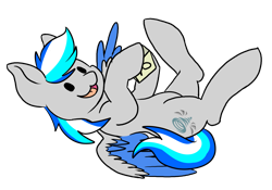 Size: 2115x1483 | Tagged: safe, artist:noxi1_48, oc, oc only, oc:hawker hurricane, pegasus, pony, daily dose of friends, colored wings, simple background, solo, transparent background, two toned wings, wings