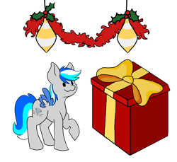 Size: 1452x1328 | Tagged: safe, artist:noxi1_48, oc, oc only, oc:hawker hurricane, pegasus, pony, daily dose of friends, colored wings, present, simple background, solo, transparent background, two toned wings, wings