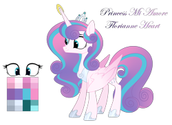 Size: 4041x2937 | Tagged: safe, artist:lunerymish, princess flurry heart, alicorn, pony, g4, base used, colored wings, colored wingtips, cyan eyes, female, jewelry, long mane, mare, older, older flurry heart, partially open wings, regalia, simple background, slender, solo, thin, transparent background, wings
