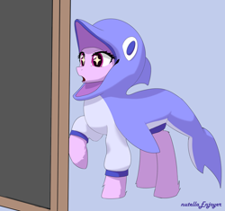 Size: 3000x2816 | Tagged: safe, artist:nutellaenjoyer, sea swirl, seafoam, pony, unicorn, g4, clothes, costume, high res, solo