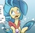 Size: 715x667 | Tagged: safe, artist:kez, edit, princess skystar, seapony (g4), comic:sea shells, g4, my little pony: the movie, bubble, comic, crepuscular rays, cropped, explicit source, female, fins, flowing mane, freckles, jewelry, lost, necklace, ocean, open mouth, pearl necklace, solo, sunlight, swimming, underwater, water