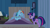 Size: 1920x1080 | Tagged: safe, screencap, rainbow dash, twilight sparkle, pegasus, pony, unicorn, g4, my little pony: friendship is magic, read it and weep, season 2, bed, clothes, duo, faic, female, hospital, hospital bed, hospital gown, hospital room, mare, one eye closed, one eye open, ponyville hospital, rainbow dash is best facemaker, twilight sparkle is not amused, unamused, unicorn twilight