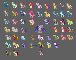 Size: 2300x1800 | Tagged: safe, artist:jaye, angel wings, apple bloom, applejack, cherry jubilee, cinder glow, clear sky, doctor fauna, feather bangs, fluttershy, gabby, lightning dust, lyra heartstrings, mean applejack, mean fluttershy, mean pinkie pie, mean rainbow dash, mean rarity, mean twilight sparkle, minty (g4), mudbriar, pinkie pie, quibble pants, rainbow dash, rarity, sassy saddles, scootaloo, sky stinger, soarin', star tracker, strawberry sunrise, summer flare, sweetcream scoops, sweetie belle, taralicious, thunderlane, twilight sparkle, vapor trail, wind sprint, oc, oc:canni soda, oc:fez, oc:fox, oc:pearl shine, oc:silverlay, oc:snowdrop, oc:temmy, oc:viva reverie, oc:vylet, alicorn, earth pony, pegasus, pony, unicorn, pony town, project seaponycon, g4, the last problem, the mean 6, alternate hairstyle, alternate timeline, applecalypsejack, chrysalis resistance timeline, clone, crystal war timeline, desktop ponies, dig the swell hoodie, gray background, male, mane six, nation ponies, night maid rarity, nightmare takeover timeline, older, older apple bloom, older applejack, older fluttershy, older mane six, older pinkie pie, older rainbow dash, older rarity, older scootaloo, older sweetie belle, older twilight, older twilight sparkle (alicorn), philippines, pixel art, princess twilight 2.0, simple background, singapore, sprite, stallion, tribal pie, tribalshy, twilight sparkle (alicorn)